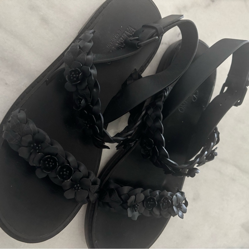 Black Valentino Sandals